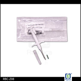 Medical Animal Tracker Microchip RFID Syringe Bio - Glass Package EO Disinfection 2.12 X 12mm