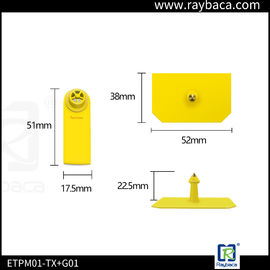 Two Side Animal Ear Tags Stable Distance Recognition For Sheep Management